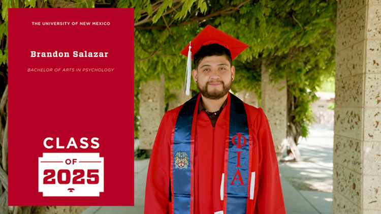 inspiring grad Brandon Salazar