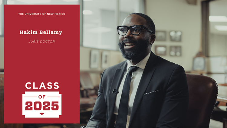 inspiring grad Hakim Bellamy
