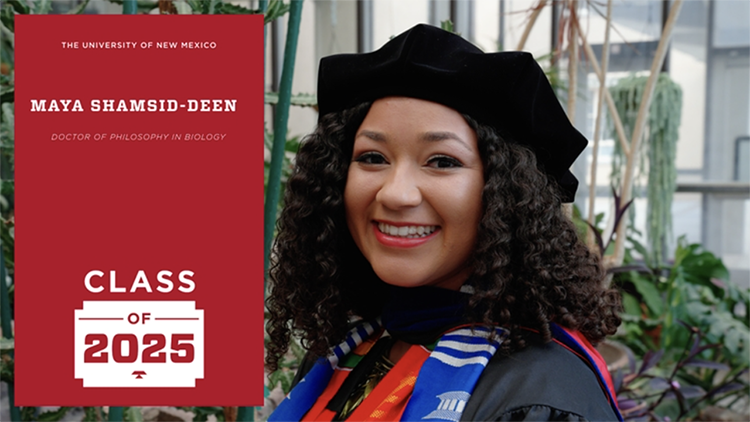 inspiring grad Maya Shamsid Deen
