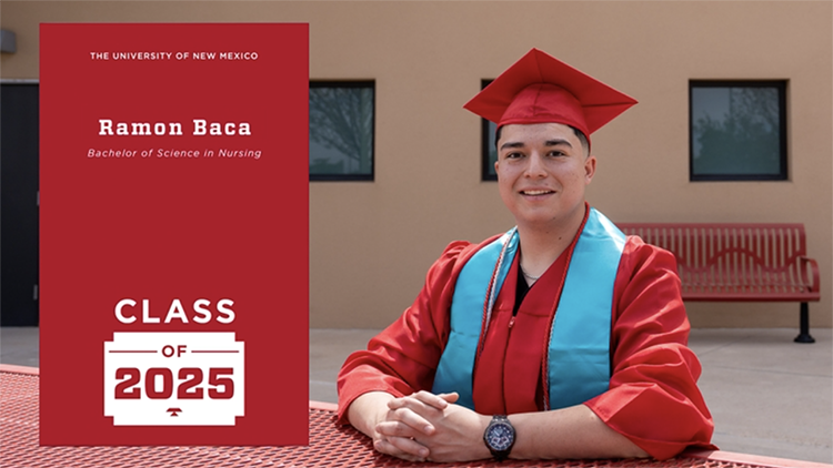 inspiring grad Ramon Baca